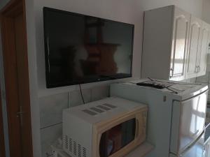 Kuchyň nebo kuchyňský kout v ubytování Apartment Vinjerac 5824c