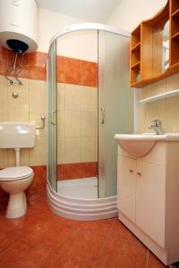 Koupelna v ubytování Apartment Lumbarda 4376a + 22 fotografií