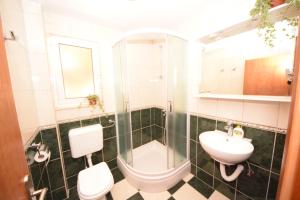 Kúpeľňa v ubytovaní Apartments with parking spaces Orebic, Peljesac - 4536 + 21 fotografií