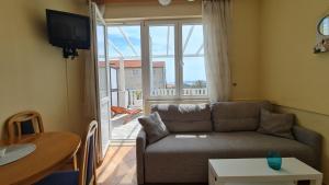 TV a/nebo společenská místnost v ubytování Apartments with parking spaces Orebic, Peljesac - 4500