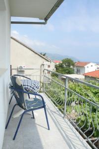 Balkón alebo terasa v ubytovaní Apartments with a parking space Orebic, Peljesac - 4522