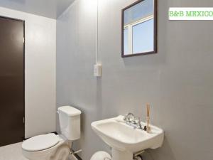 Koupelna v ubytování B&B México Roma Norte