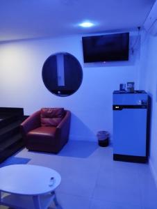 A television and/or entertainment centre at Galaxy Suites
