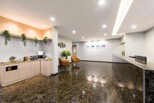 Kuchyň nebo kuchyňský kout v ubytování Hako Hotel Taman U