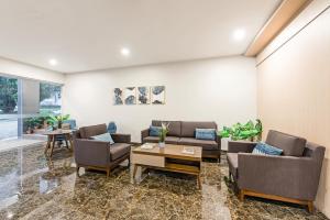 Posezení v ubytování Hako Hotel Taman U