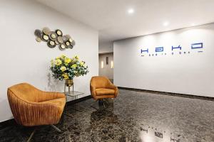 Posezení v ubytování Hako Hotel Taman U