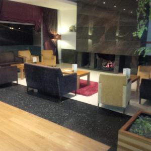 Uma área de estar em Hotel Lusitania Congress & Spa