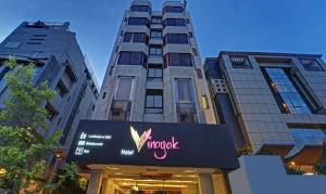 Budynek, w którym mieści się hotel