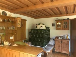 Küche/Küchenzeile in der Unterkunft Vorderjetzbachhof