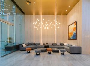 Khu vực ghế ngồi tại Zenia Boutique Hotel Nha Trang