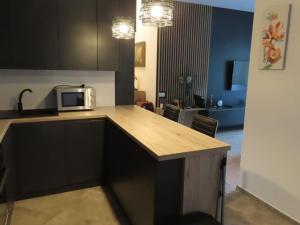 Montenegro Royal 2 Bedroom Apartment & Sleepcouch tesisinde mutfak veya mini mutfak