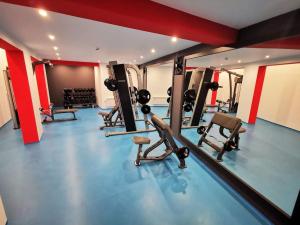 Fitnesscentret og/eller fitnessfaciliteterne på Montenegro Royal 2 Bedroom Apartment & Sleepcouch