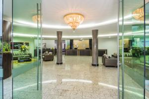Vstupní hala nebo recepce v ubytování Hotel Egina Medellin