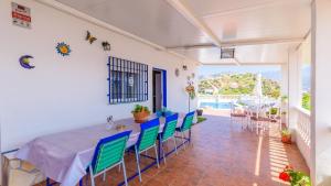 Balkón alebo terasa v ubytovaní Villa Lucía de Torrox by Ruralidays