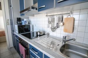 A kitchen or kitchenette at The Rebel's Temple