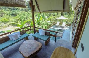 Area soggiorno di Satya Boutique Resort & Spa