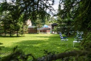 Zahrada ubytování Pension Herman
