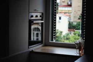 Kuchnia lub aneks kuchenny w obiekcie Apartment Andreja, Opatija city center