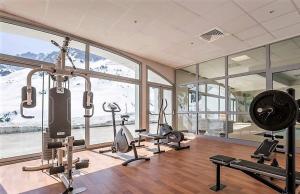 Posilňovňa alebo fitness centrum v ubytovaní Appartement Duplex Confort, Pied Des Pistes