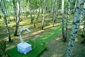 Zahrada ubytování Obora resort