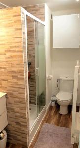 Kúpeľňa v ubytovaní Studio Cocoon La Grande Motte + 5 fotografií