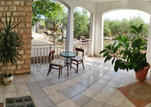Patio nebo venkovní prostory v ubytování Olive garden