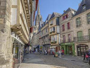 Hosté ubytování Quimper: T3 avec vue cathédrale proche gare