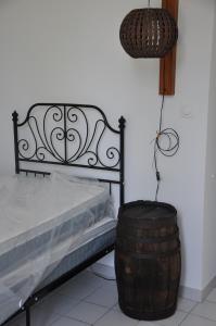 Posteľ alebo postele v izbe v ubytovaní Château du Roc