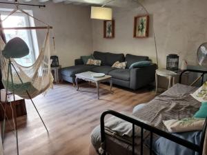 Posedenie v ubytovaní La Maison Du Parc RDC