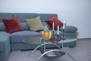 A seating area at Poris 3 Beachfront Corralejo By Holidays Home
