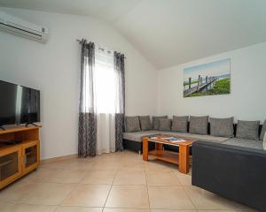 TV a/nebo společenská místnost v ubytování Apartments Baresic