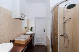 Kúpeľňa v ubytovaní Brzozowa Apartment by Hostly