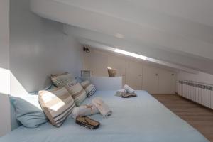 A bed or beds in a room at LLAFRANC 100 - calle Coral-