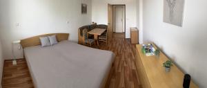 Postel nebo postele na pokoji v ubytování Apartmán Strážný