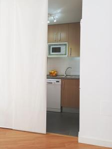 Apartamento Barrio Picasso tesisinde mutfak veya mini mutfak