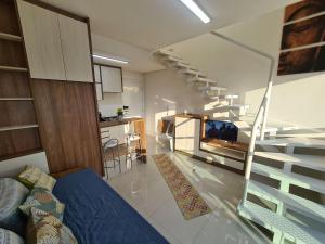 Khu vực ghế ngồi tại Conjunto Estúdio e Duplex Selenita by Alpha-StayService