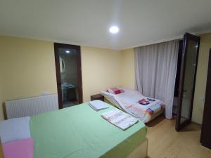 Ένα ή περισσότερα κρεβάτια σε δωμάτιο στο Valdi Guest Shekvetili