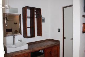 Koupelna v ubytování Villas Palmar Holbox