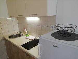 Kuchyň nebo kuchyňský kout v ubytování Apartments by the sea Sevid, Trogir - 6024