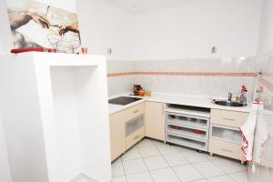 Kuchyňa alebo kuchynka v ubytovaní Apartments by the sea Omis - 6073