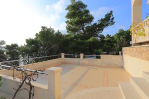 Balkón alebo terasa v ubytovaní Apartments by the sea Brela, Makarska - 6006