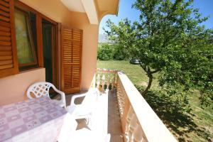 Vonkajšia záhrada v ubytovaní Apartments with parking spaces Rovanjska, Paklenica - 6209