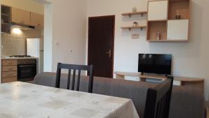 Kuchyň nebo kuchyňský kout v ubytování Apartment Pula 7420a