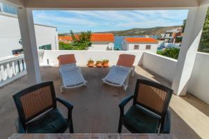 Balkón alebo terasa v ubytovaní Apartments by the sea Razanj, Rogoznica - 7485