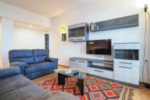 Svetainės erdvė apgyvendinimo įstaigoje UCA14 Luxury large apartment with private terrace in Citylife