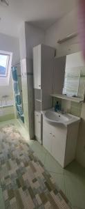 Kuchyň nebo kuchyňský kout v ubytování Apartmán DANY Hanušovice