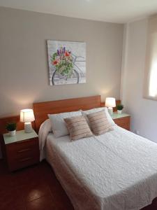 Llit o llits en una habitació de MALAGA EXPERIENCE