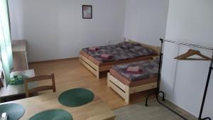 Łóżko lub łóżka w pokoju w obiekcie Ubytování Valtík