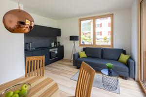 Kuchyň nebo kuchyňský kout v ubytování am Greben Apartments eins - zwei - sechs - sieben