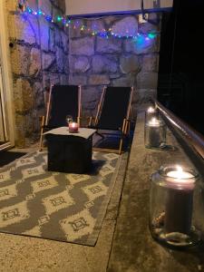 Część wypoczynkowa w obiekcie Apartament u Maliny